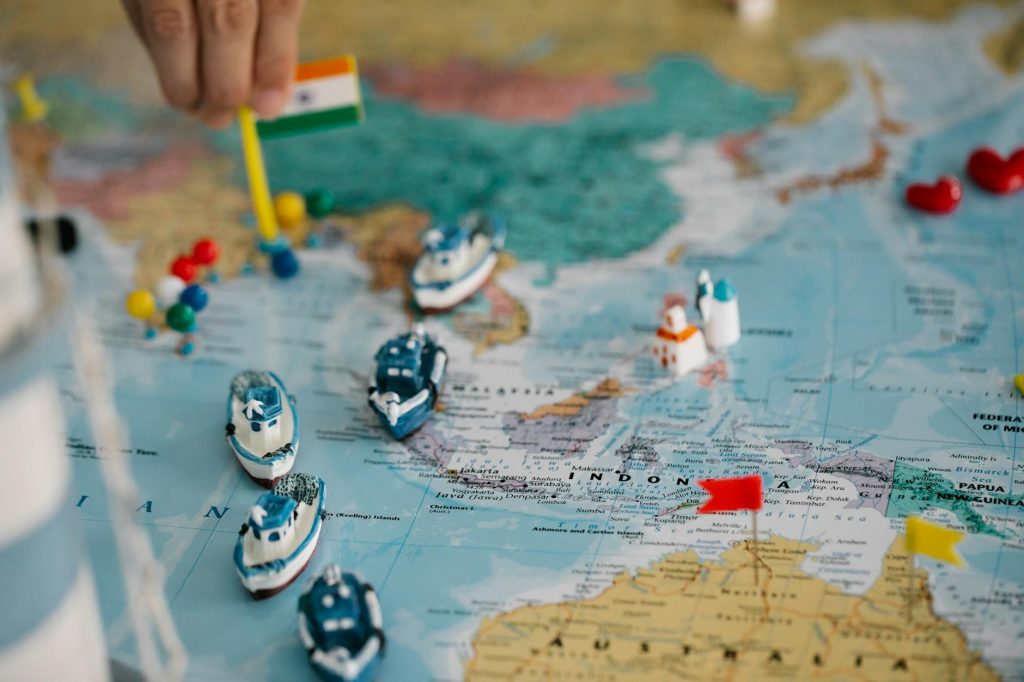 Global trade lane expansion planning for freight forwarding business
