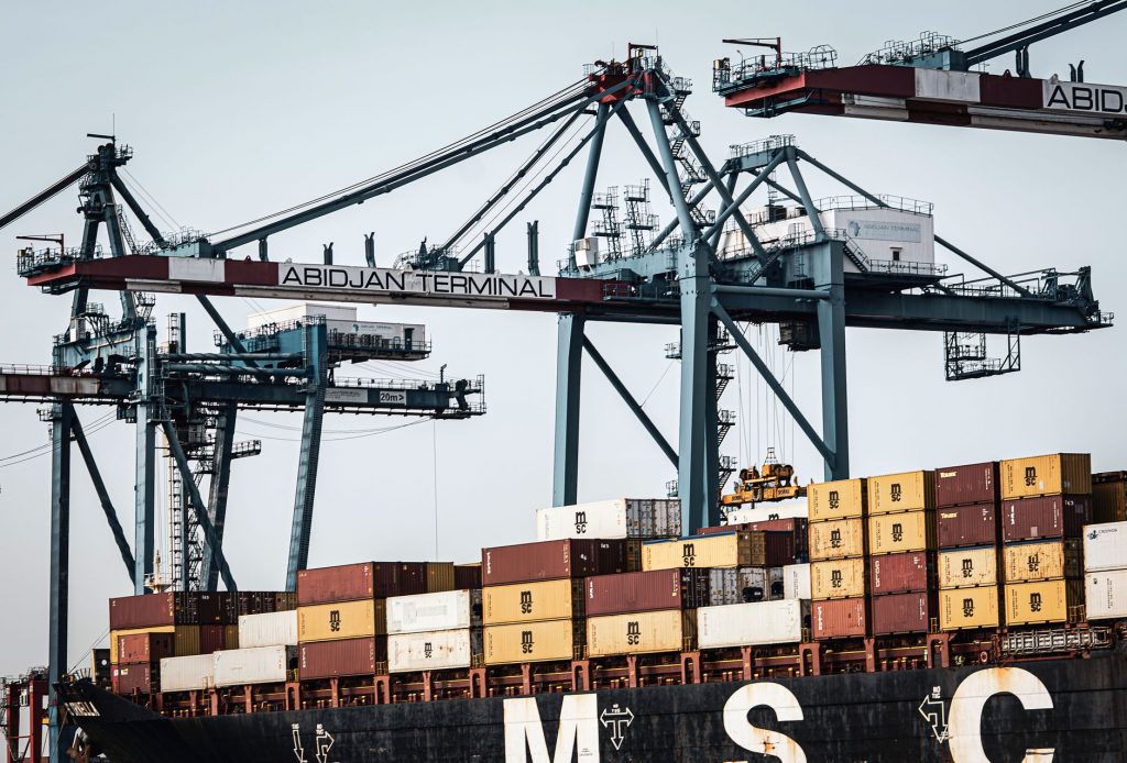 Abidjan container terminal used to illustrate African freight network partner discovery and trade lane evaluation